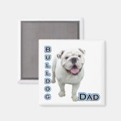 Bulldog Dad 4 - Magnet (Recto/Verso)