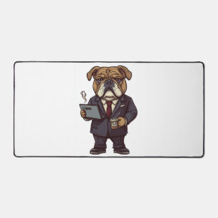 Bulldog d'Affaires � Chien de Bureau Drôle
