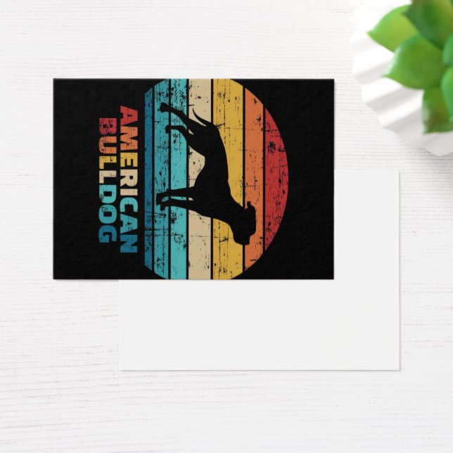 Bulldog d'Amérique vintage (Bureau)