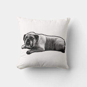 Bulldog Dream Corner Kussen