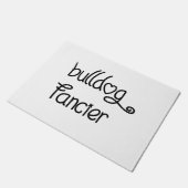 bulldog fancier deurmat (Schuin)