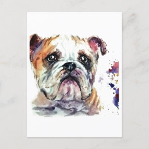 Bulldog Feestdagenkaart