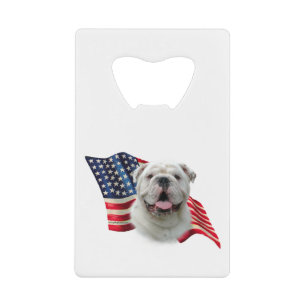 Bulldog Flag Kredietkaart Flessenopener