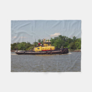 Bulldog fleece deken