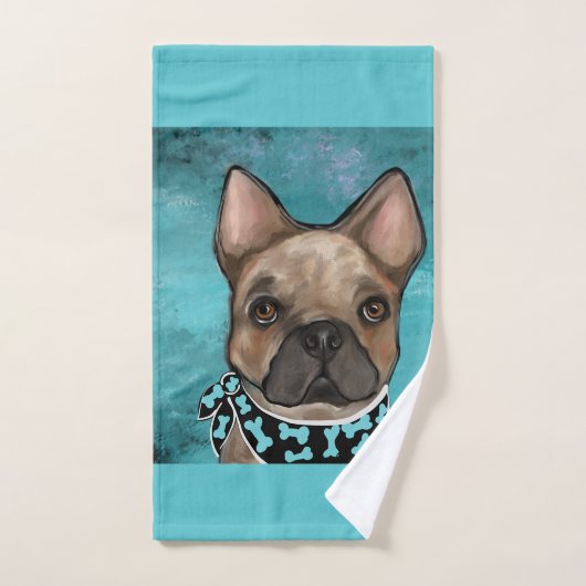 BULLDOG FRANÇAIS (Serviette à main)