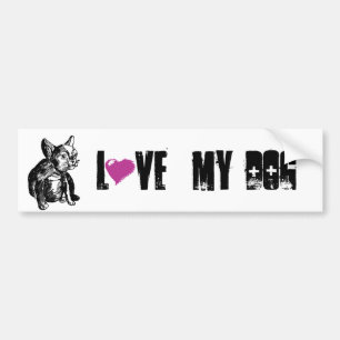 Bulldog Français Buldog Bumper Sticker