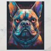 Bulldog français Flyer Violet (Dos)