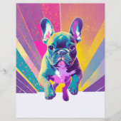 Bulldog français Flyer Violet (Dos)