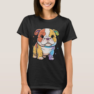 Bulldog Frenchie Pitbull Hond Hond Hond Puppy Huis T-shirt