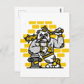 Bulldog Gang Briefkaart (Voorkant / Achterkant)
