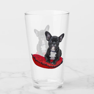 Bulldog Glass Tumbler