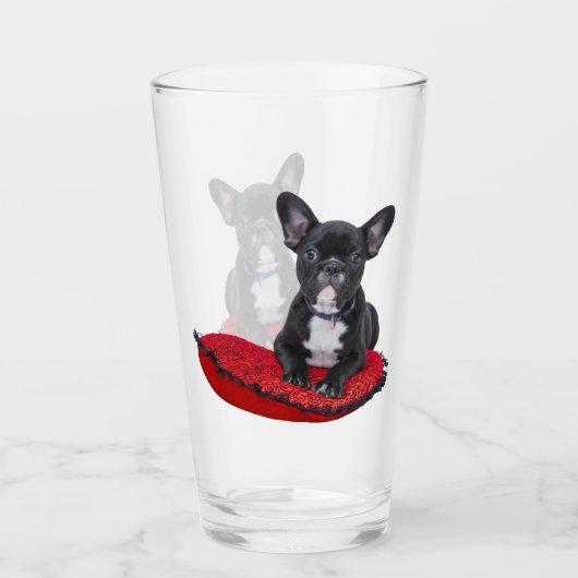 Bulldog Glass Tumbler (Voorkant)