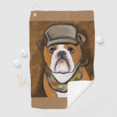 Bulldog Golfhanddoek (Insitu)