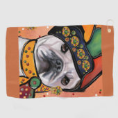 Bulldog Golfhanddoek (Horizontaal)