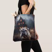 Bulldog Halloween eng Draagtas (Dichtbij)