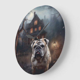 Bulldog Halloween eng Grote Klok