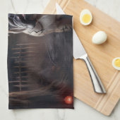 Bulldog Halloween eng Theedoek (Quarter Fold)