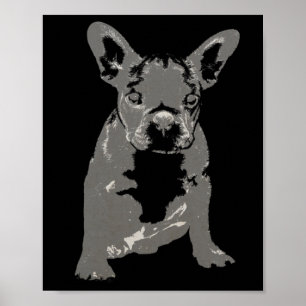 Bulldog  Illustratie Poster