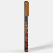 Bulldog in herfst laat Herfst inspireren Case-Mate iPhone Case (Achterkant / Rechts)