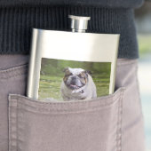 bulldog in het water flacon (Voorbeeld)