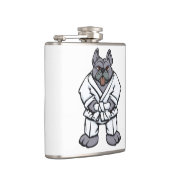 Bulldog jiu jitsu | achtergrondkleur kiezen heupfles (Rechts)