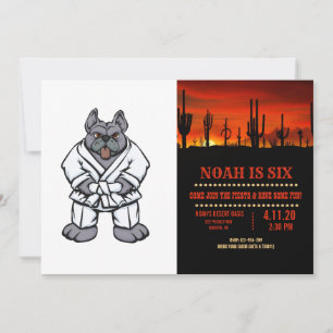 Bulldog jiu jitsu   achtergrondkleur kiezen kaart