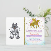 Bulldog jiu jitsu | achtergrondkleur kiezen kaart (Staand voorkant)