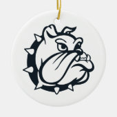 Bulldog Keramisch Ornament (Voorkant)