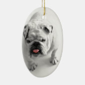 Bulldog Keramisch Ornament (Rechts)