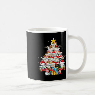Bulldog Kerstman Kerstboom Lichten Vrolijk Kerstfe Koffiemok