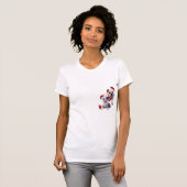 Bulldog kerstnightshirt t-shirt (Voorkant volledig)