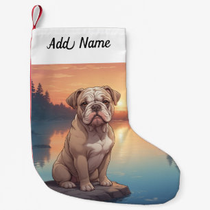 Bulldog Kleine Kerstsok