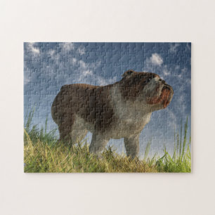Bulldog Legpuzzel