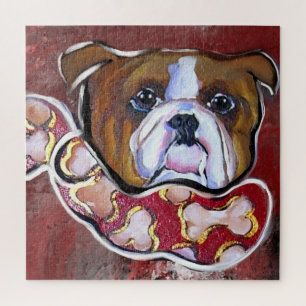 Bulldog Legpuzzel