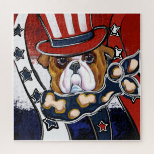 Bulldog legpuzzel