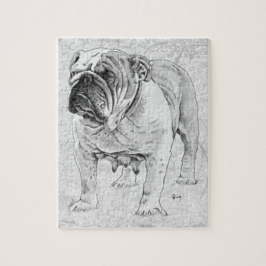 Bulldog Legpuzzel (Verticaal)