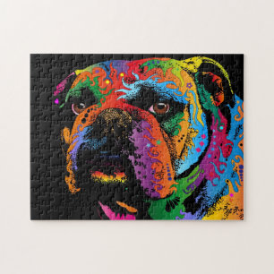 Bulldog Legpuzzel
