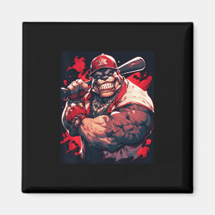 bulldog loslaten van de sport geest magneet