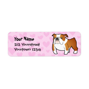 Bulldog Love Etiket