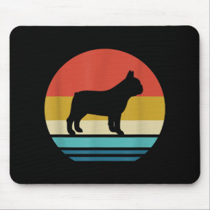 Bulldog Lovers Retro French Bulldog Dog Muismat