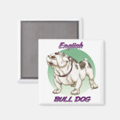 bulldog magneet (Voorkant / Achterkant)