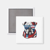 Bulldog Magneet (Voorkant / Achterkant)