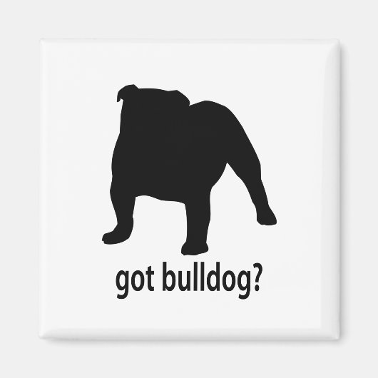Bulldog Magneet (Voorkant)