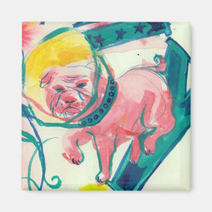 Bulldog - Magnet Magneet
