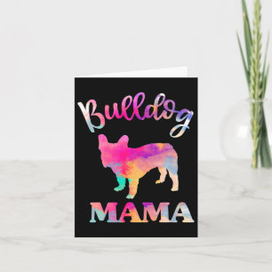 Bulldog Mama Kaart