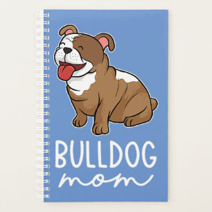 Bulldog mamma Women Bulldog Lover Planner