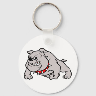 BULLDOG MASCOT SLEUTELHANGER