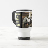 BULLDOG met bv. DOG-LABEL Reisbeker (Voorkant links)