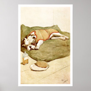 Bulldog met een mysterieuze ziekte poster