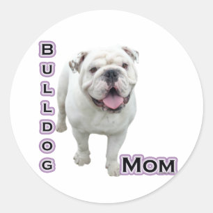Bulldog Moeder 4 - Sticker